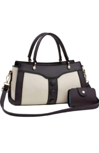 Women'S Satchel Handbag PU Leather Shoulder Crossbody Bag with Matching Wallet